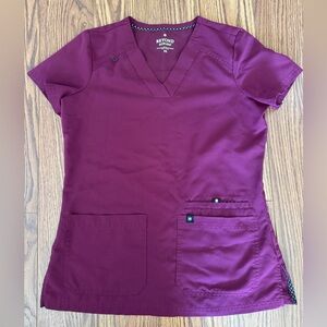 Beyond Scrubs Women's Scrub Top XSMALL